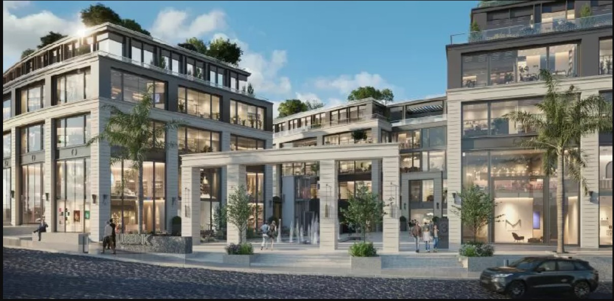 عرض متميز مكتب 100 متر للبيع في مول اوربن كي التجمع الخامس بموقع مميز