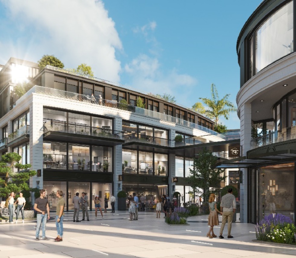 عرض متميز مكتب 100 متر للبيع في مول اوربن كي التجمع الخامس بموقع مميز