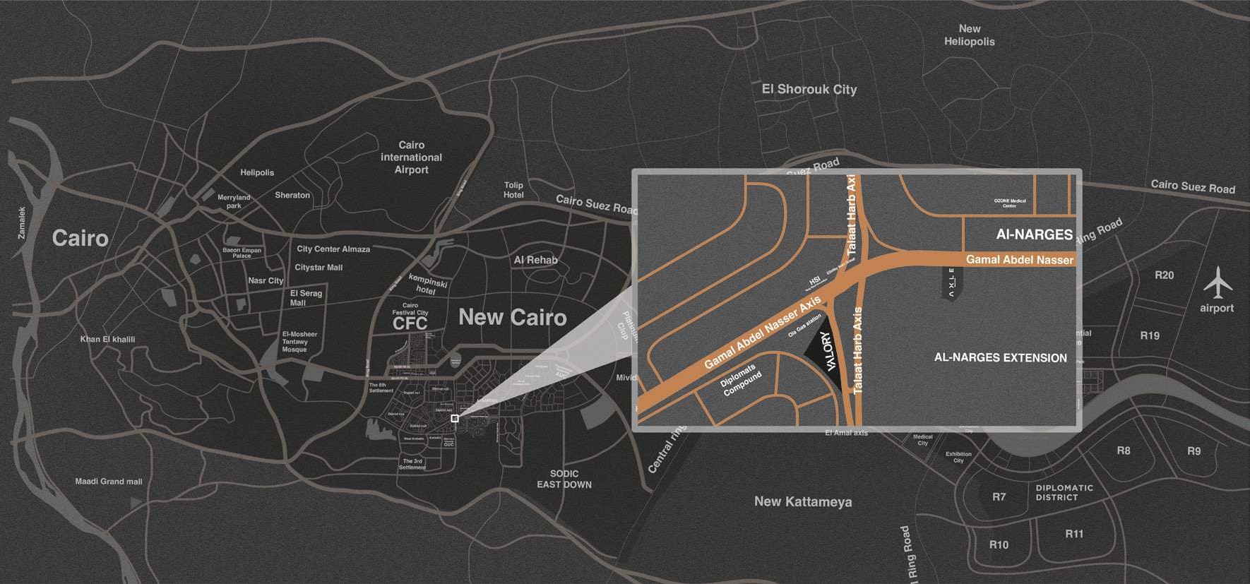 Valory Mall New Cairo Menassat