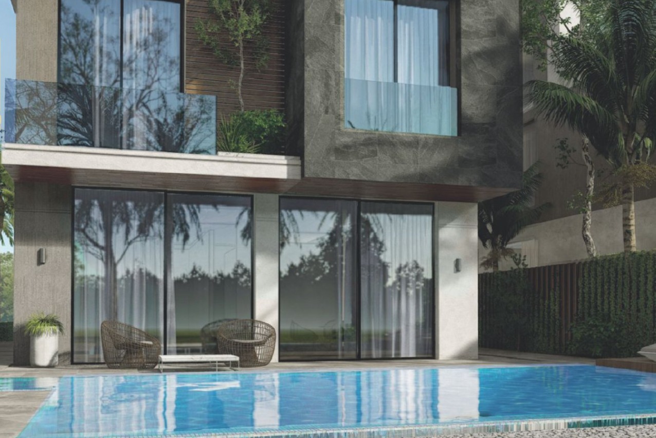 تفاصيل بيع فيلا بمساحة 340 متر في كمبوند ويست وودز