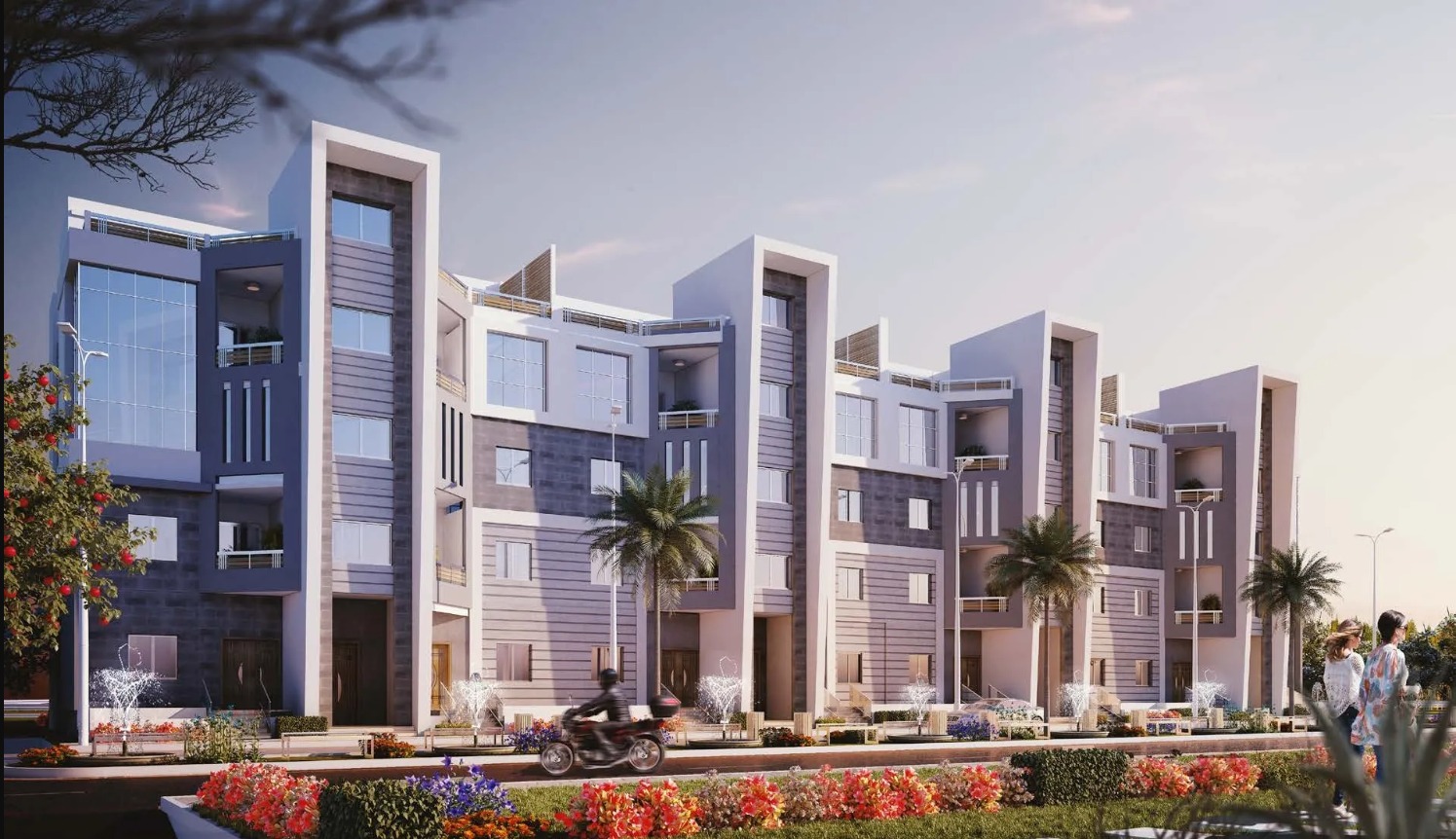 اميز شقة للبيع بمشروع روك ايدن 6 أكتوبر بمساحة 205 متر