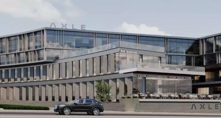 Seize the opportunity and own an office in Axle Fifth Settlement with an area of 94 meters
