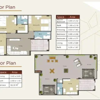 تحت سعر السوق توين هاوس 275م للبيع في مشروع رويال ليك زايد الجديدة