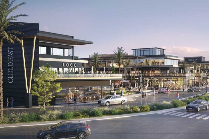 Immediate delivery of a shop 144m in Cloud East New Cairo