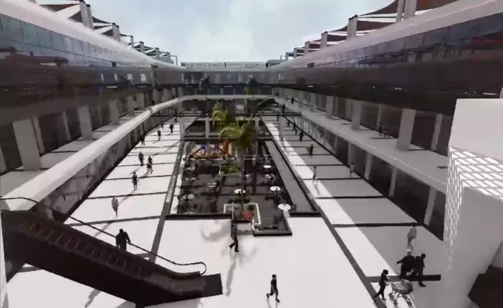 Invest in an administrative unit with an area of 67 meters in the Down Town Mall 6th of October