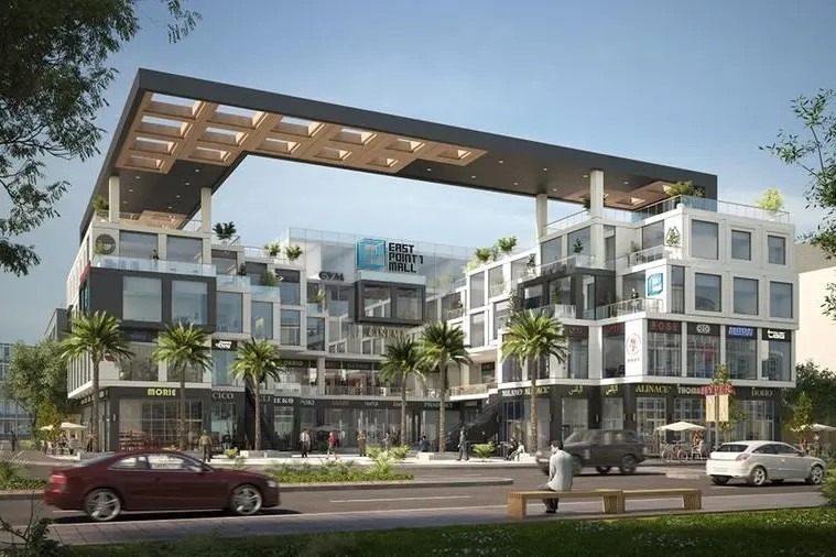 للبيع بمول ايست بوينت 1 التجمع الخامس محل بمساحة 55 متر بسعر لقطه جداا