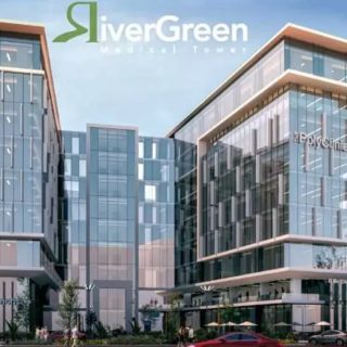 محل للبيع 130م في جرين ريفر تاور بتسهيلات فى السداد