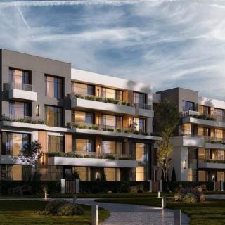 80 meter apartment for sale in a prime location and at the lowest price per square meter in Lugar New Zayed Gates Compound