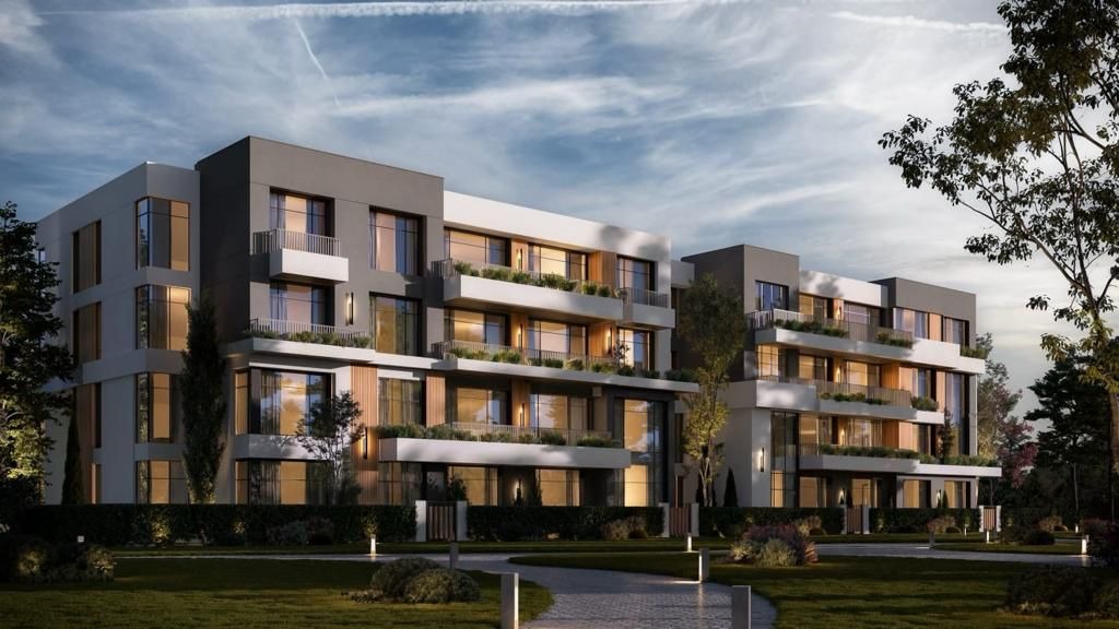 80 meter apartment for sale in a prime location and at the lowest price per square meter in Lugar New Zayed Gates Compound