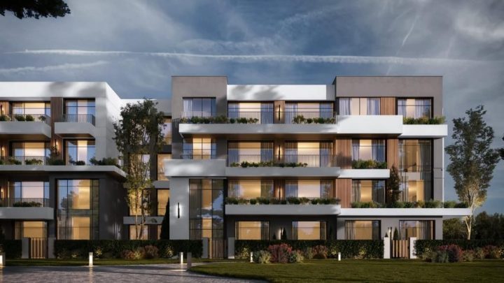 80 meter apartment for sale in a prime location and at the lowest price per square meter in Lugar New Zayed Gates Compound