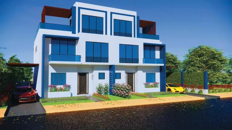 باقل من سعر السوق، توين هاوس في بارك فالي بلو زايد الجديدة 270م تشطيب كامل