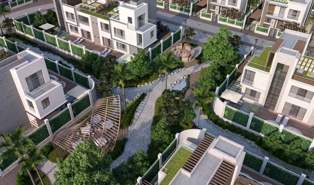 باقل من سعر السوق، توين هاوس في بارك فالي بلو زايد الجديدة 270م تشطيب كامل