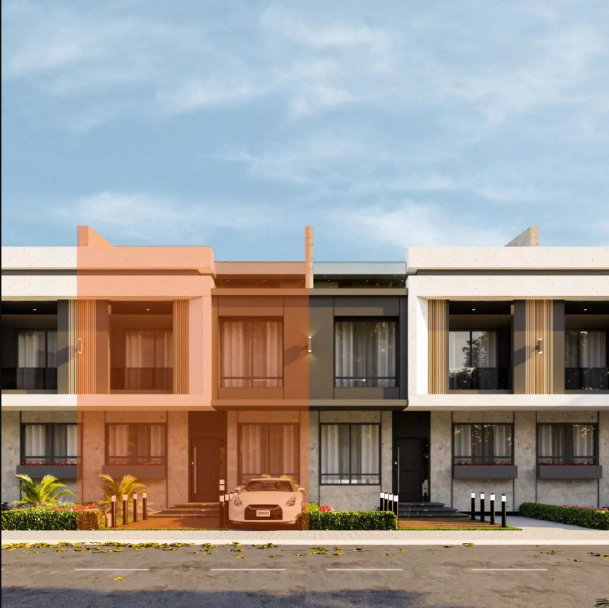 With an area of 280 meters reside in Parkdale New Zayed compound