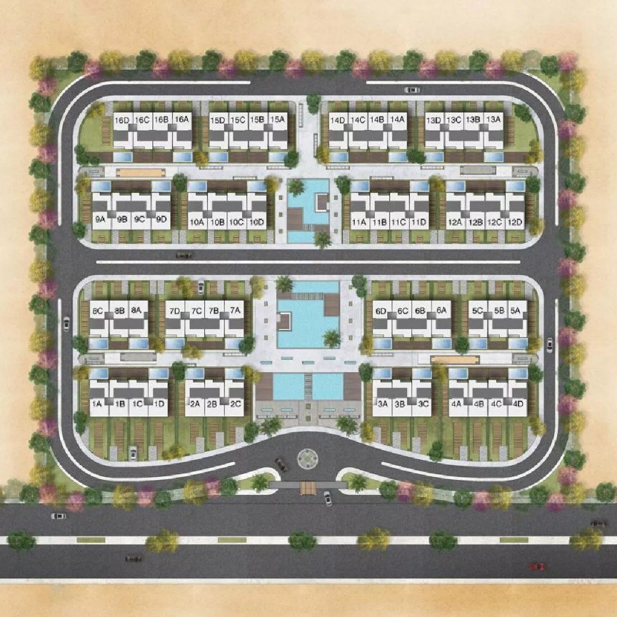 With an area of 280 meters reside in Parkdale New Zayed compound