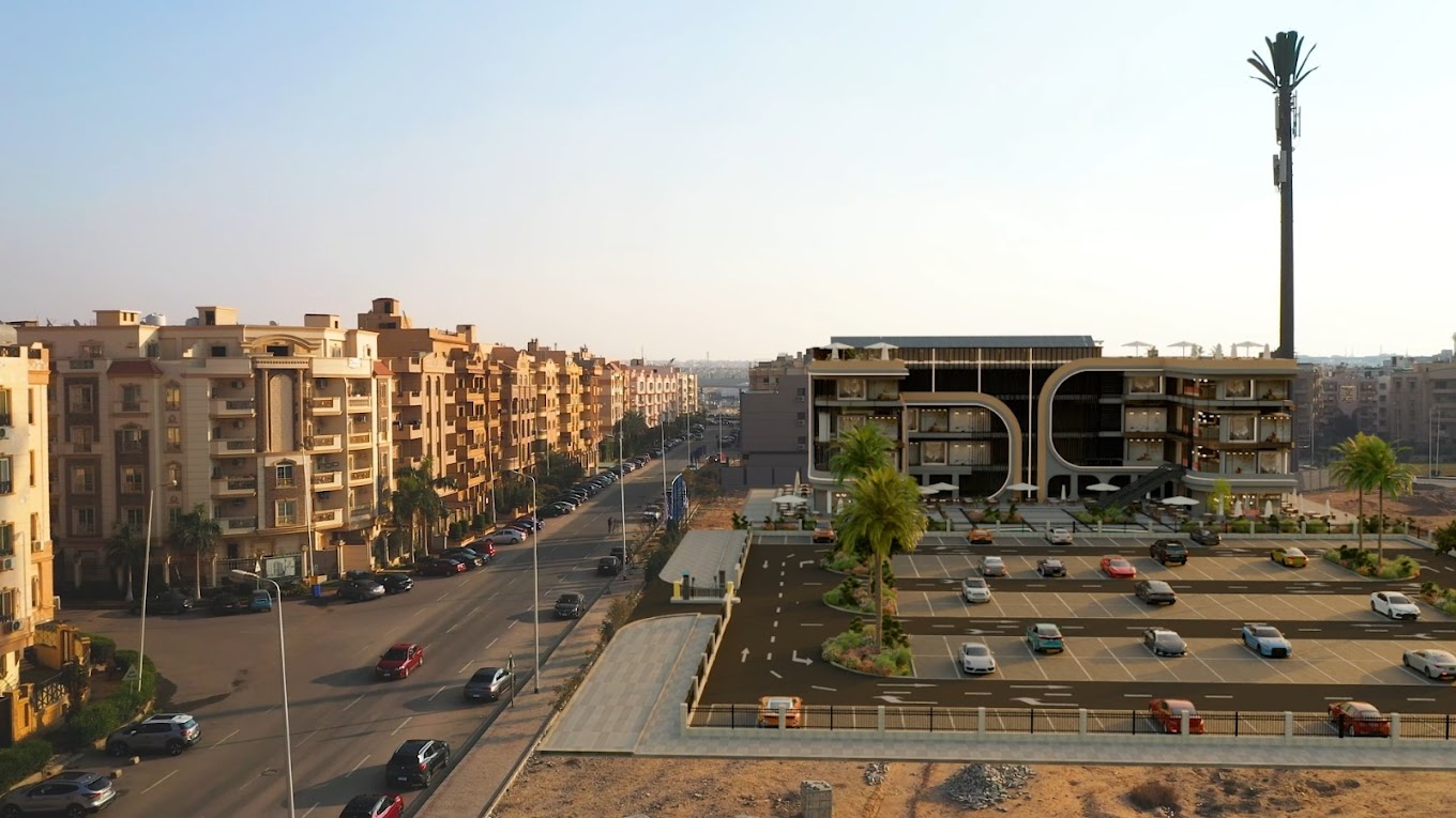 C yard Mall New Cairo Concrete Developments