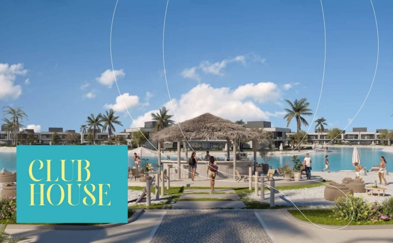 شاليه رائع 135م للبيع في موقع مميز جدا داخل منتجع كيو نورث