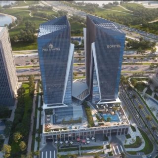 Office for sale in Sofitel Oia Towers New Capital with an area of 84 meters