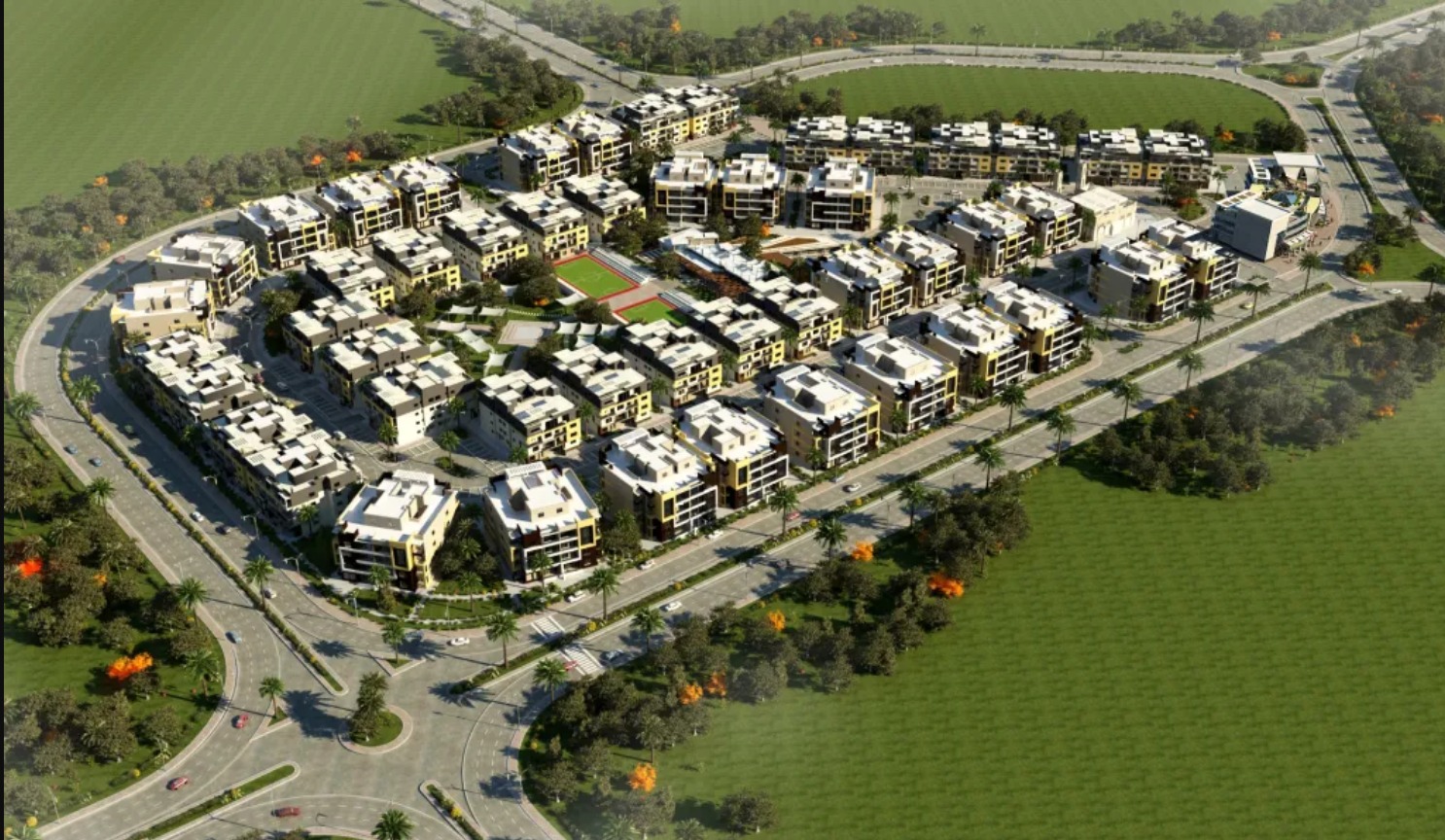 Duplex for sale 263m in Tala 6th of October Compound with payment facilities