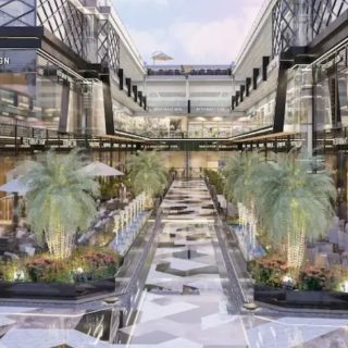 Buy an office with an area of 54m in V Terrace Mall New Cairo