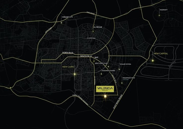 عرض متميز فيلا 270 متر للبيع في فالنسيا فالي القاهرة الجديدة بموقع مميز