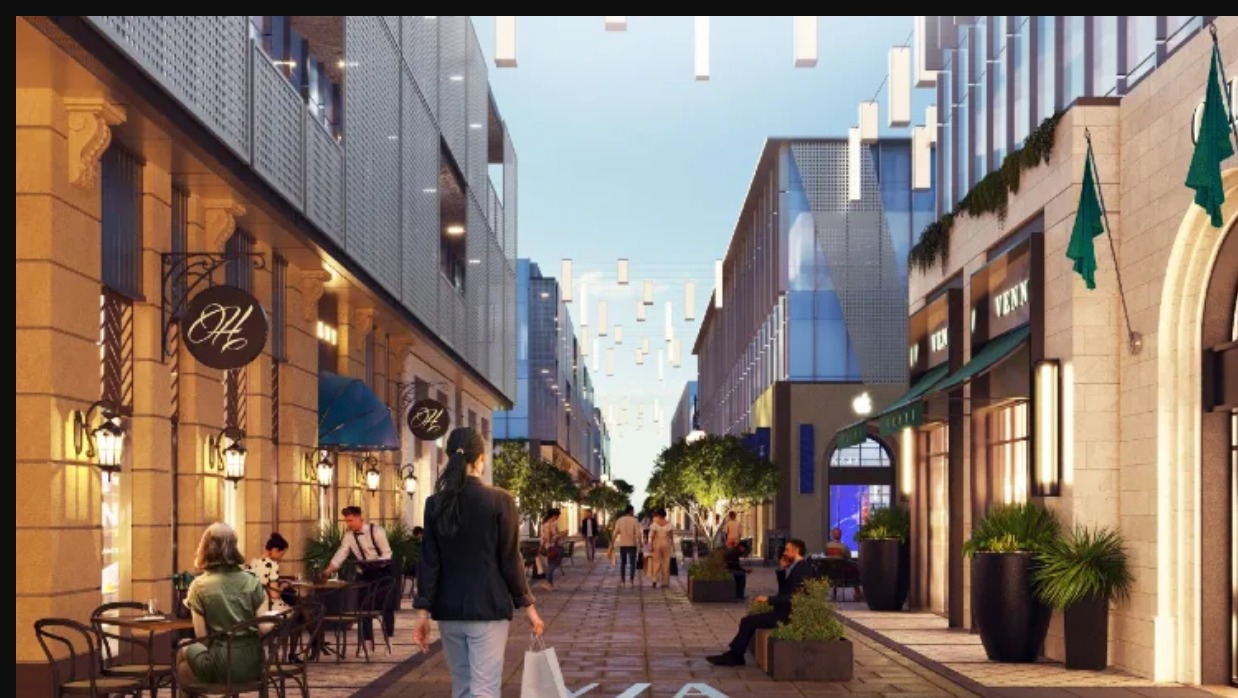 بسعر مغري محل 76م بفيا مونتي نابوليوني المستقبل سيتي فيو رائع