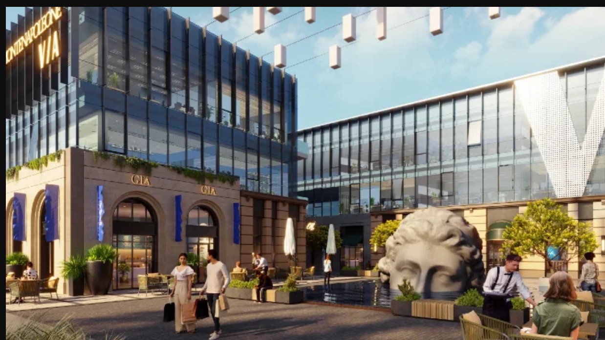 بسعر مغري محل 76م بفيا مونتي نابوليوني المستقبل سيتي فيو رائع