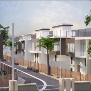 Live in West Dunes 6 October project villa with an area of 220 meters