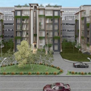 Receive your apartment in one of the largest compounds in 6th of October Up West Compound