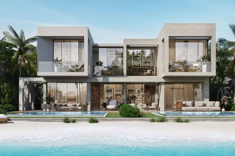 بمساحة 130 متر اسكن في منتجع أزها الساحل الشمالي