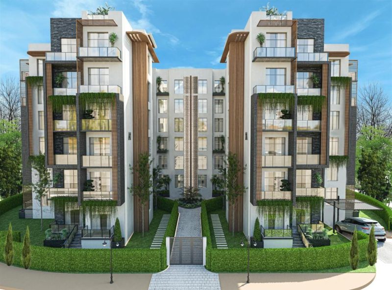 Receive your apartment in one of the largest compounds in 6th of October Up West Compound