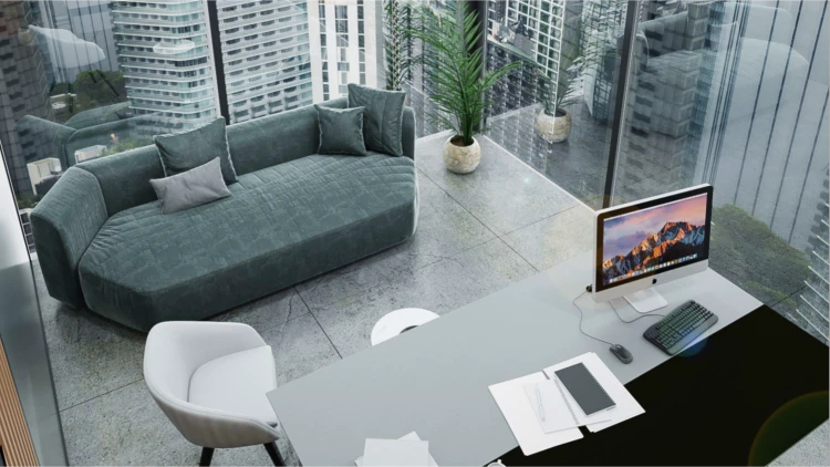 With an area of 78m book your administrative unit in Mid Tower New Administrative Capital