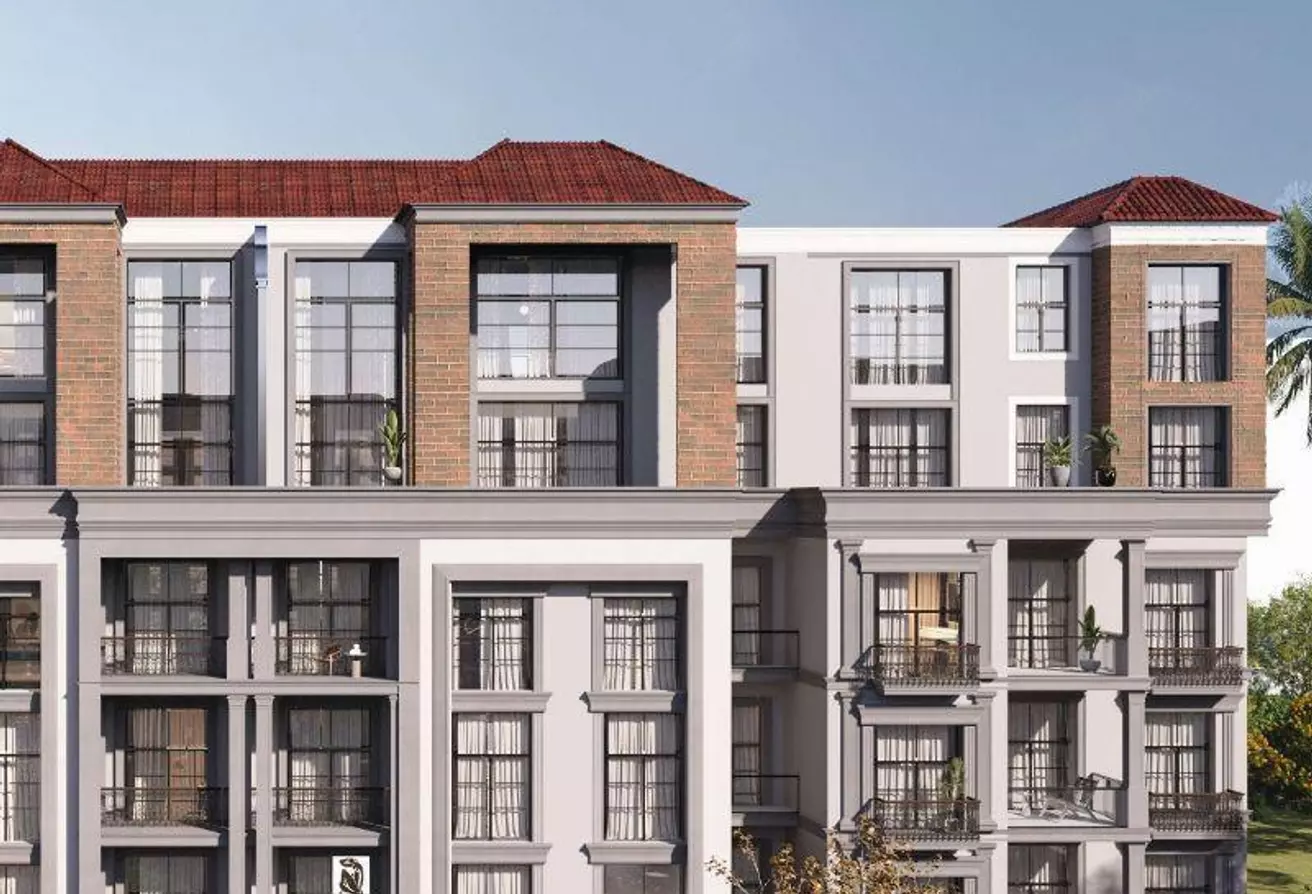 185m apartment for sale in a very prime location inside Peerage New Cairo Compound