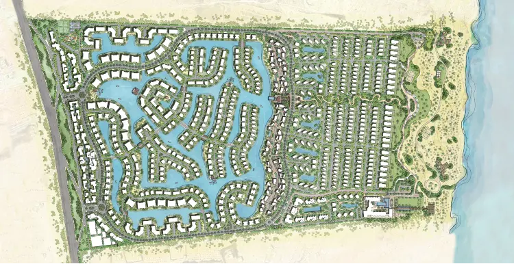 شاليه الاحلام بمنتجع أزها الساحل الشمالي وقسط ع 8 سنوات بمساحة 90 متر