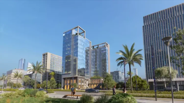 For sale in Optima Business Complex Mall New Capital an office with an area of 45m at a very attractive price