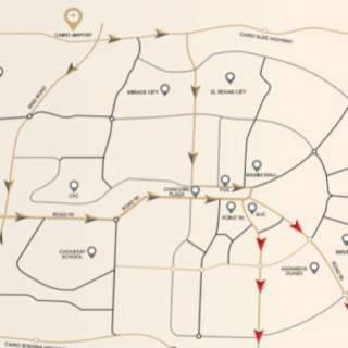 For sale in The Icon Gardens Compound Fifth Settlement an apartment with an area of 110m at a very attractive price