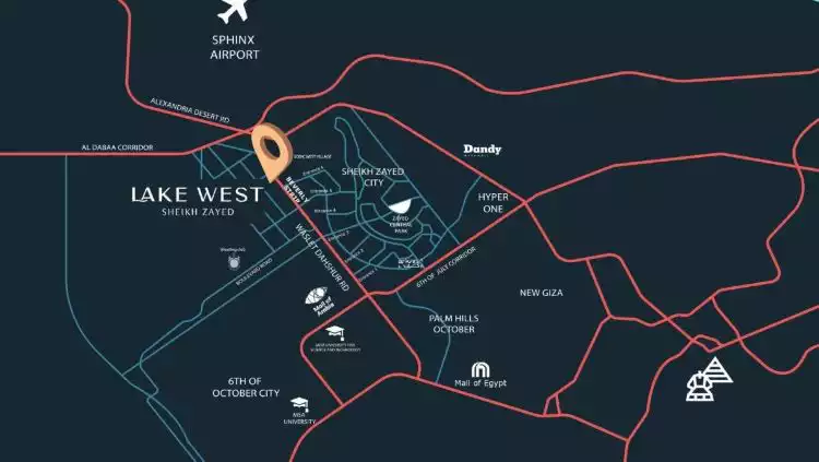 امتلك تاون هاوس في ليك ويست 3 زايد بمساحة 360 متر