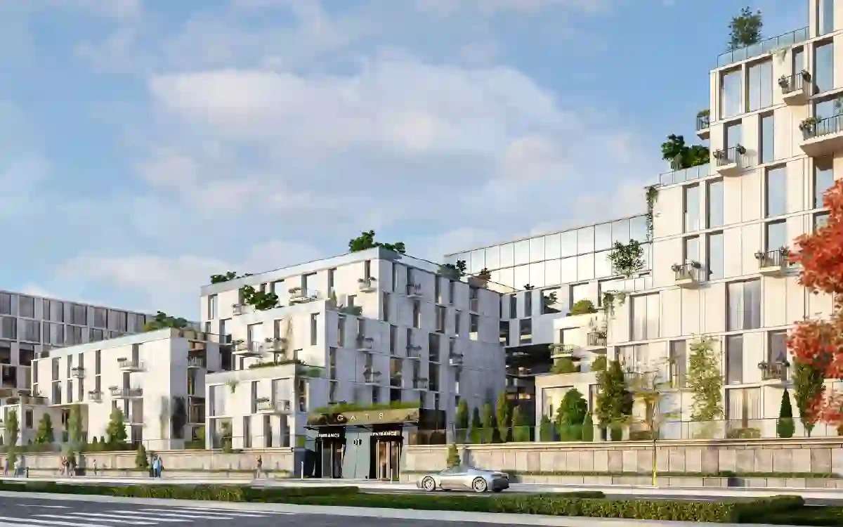 Own your apartment in Sky Ramp Sheikh Zayed with an area of 140 meters