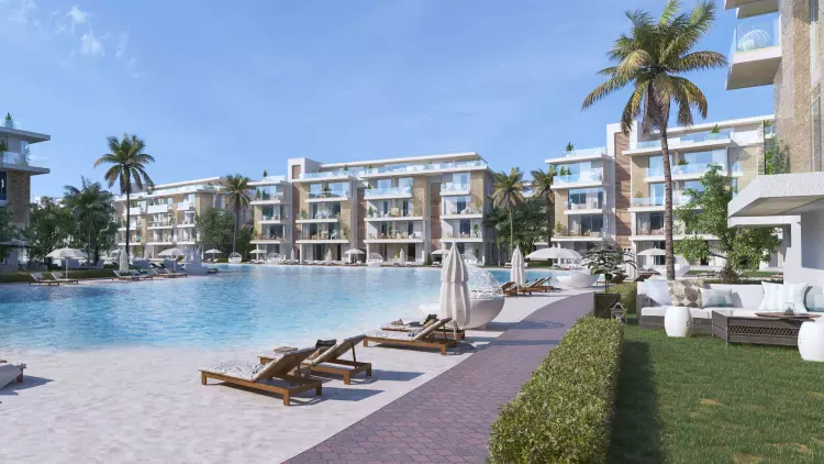 شاليه الاحلام بمنتجع أزها الساحل الشمالي وقسط ع 8 سنوات بمساحة 90 متر