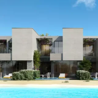 بمساحة 130 متر اسكن في منتجع أزها الساحل الشمالي