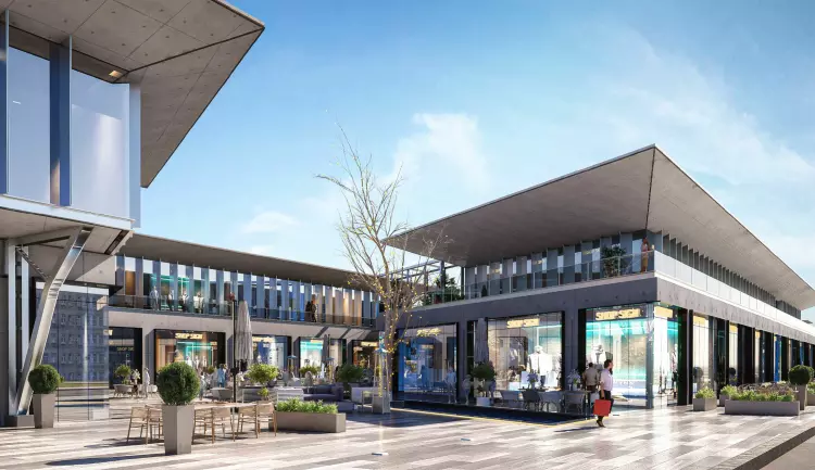 In Sheikh Zayed book a shop in Centrada Hub Mall with an area of 80 meters