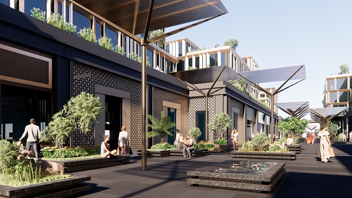 Shop for sale in Cairo Design District Mall New Cairo with an area of 140 meters