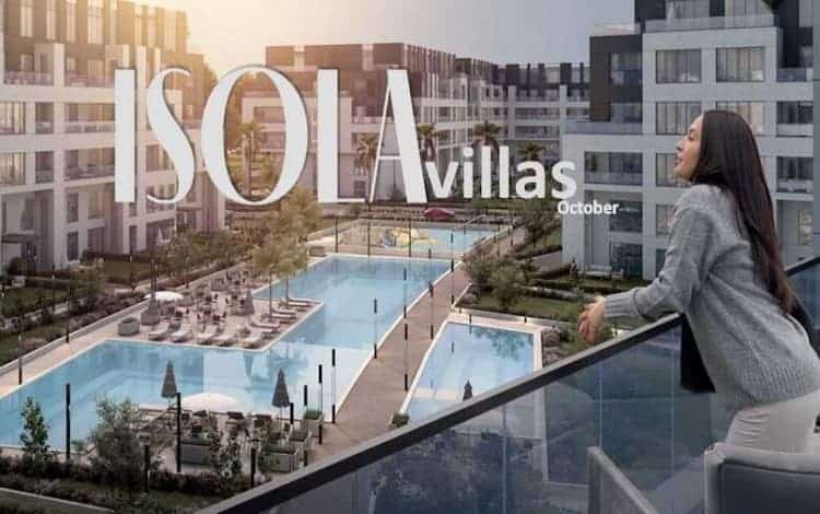 Apartment for sale 220m in Isola Villas 6 October project with payment facilities