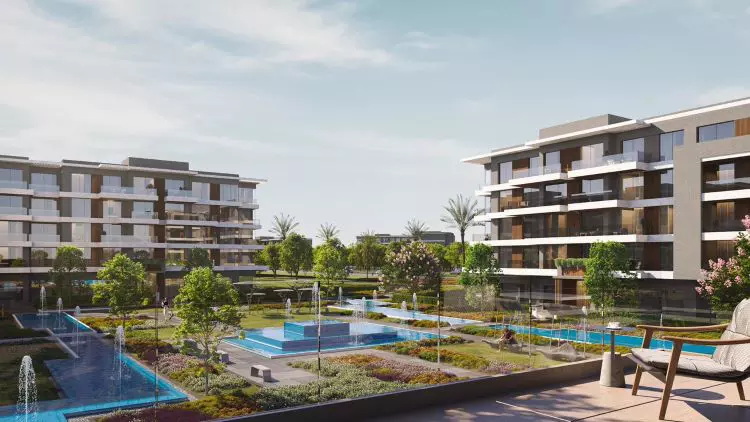 للبيع بالتقسيط شقة 155 متر في بوتيك فيلدج التجمع الخامس