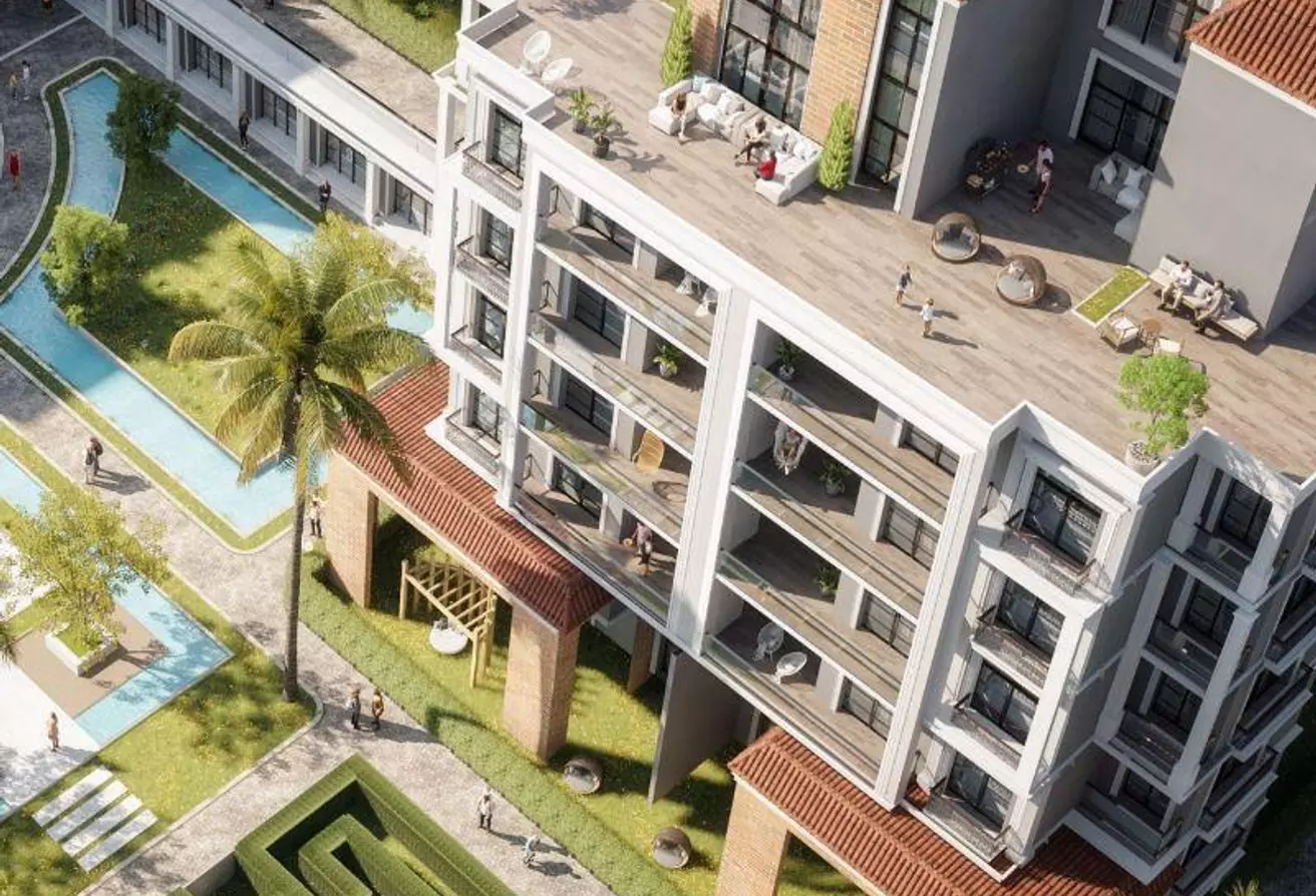 185m apartment for sale in a very prime location inside Peerage New Cairo Compound