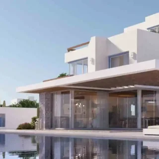 شاليه رائع 122م للبيع في موقع مميز جدا داخل لفلز ماونتن فيو الساحل الشمالي