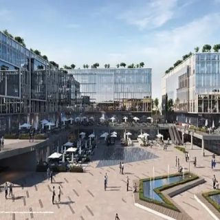 Get a shop in Atom New Cairo with an area of 93 meters