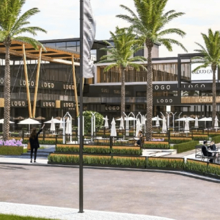 Below market price a 110m shop in Cloud East New Cairo with full finishing