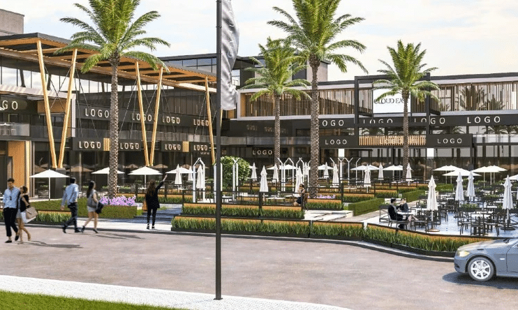Immediate delivery of a shop 144m in Cloud East New Cairo