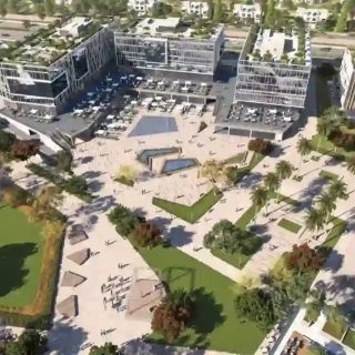 Get a shop in Atom New Cairo with an area of 93 meters