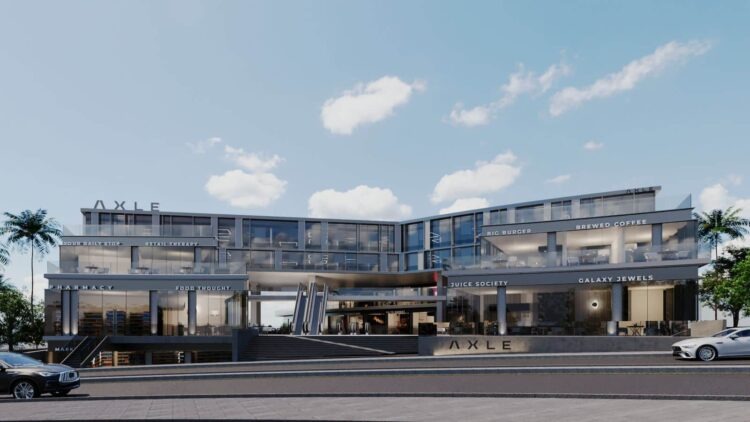 Book a unit 107 meter in Axle New Cairo project